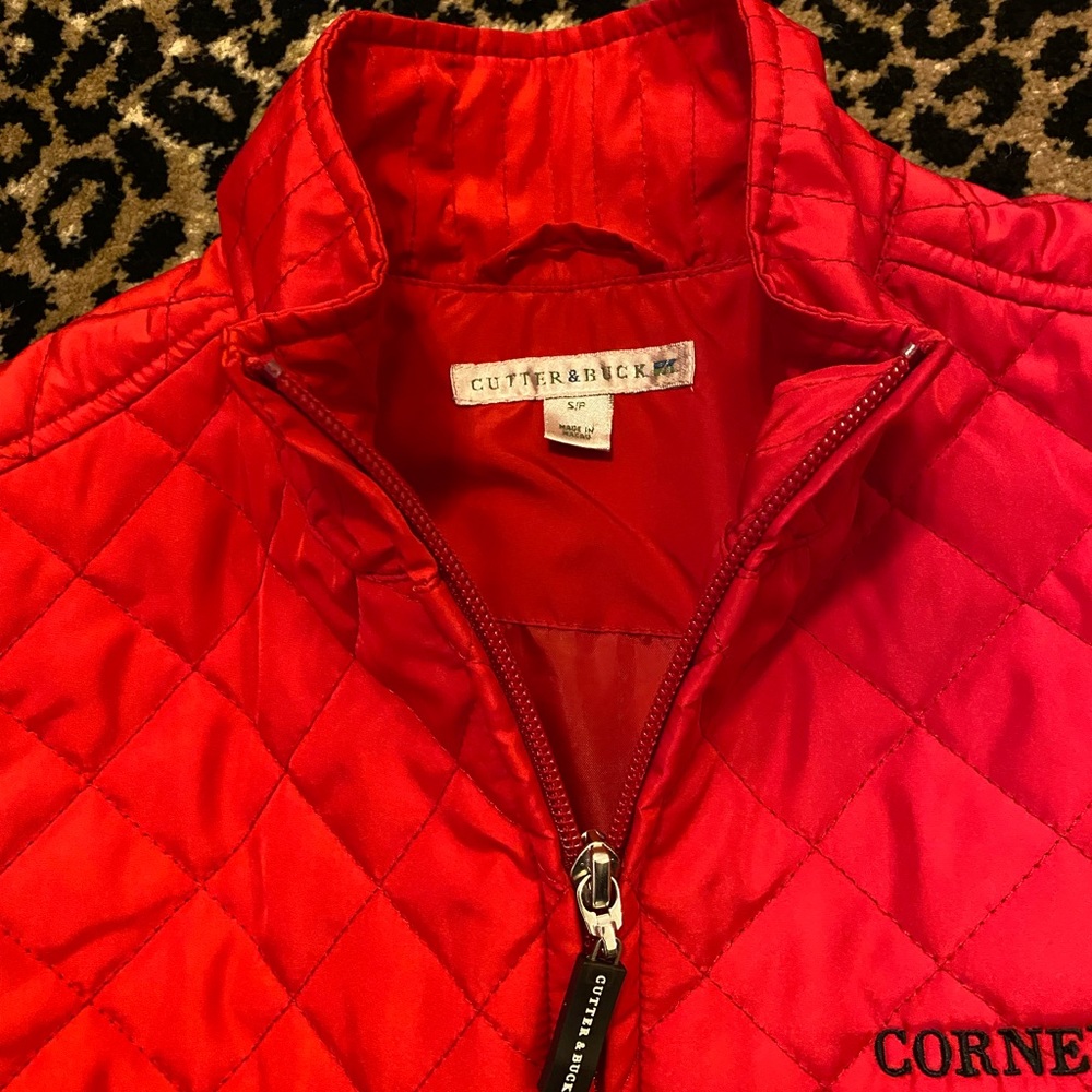 Go Big Red! Cornell Cutter & Buck S Jacket EUC! - Picture 3 of 7